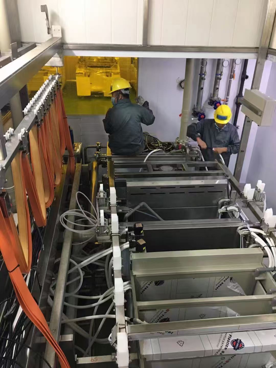 电镀线拆装工程 1