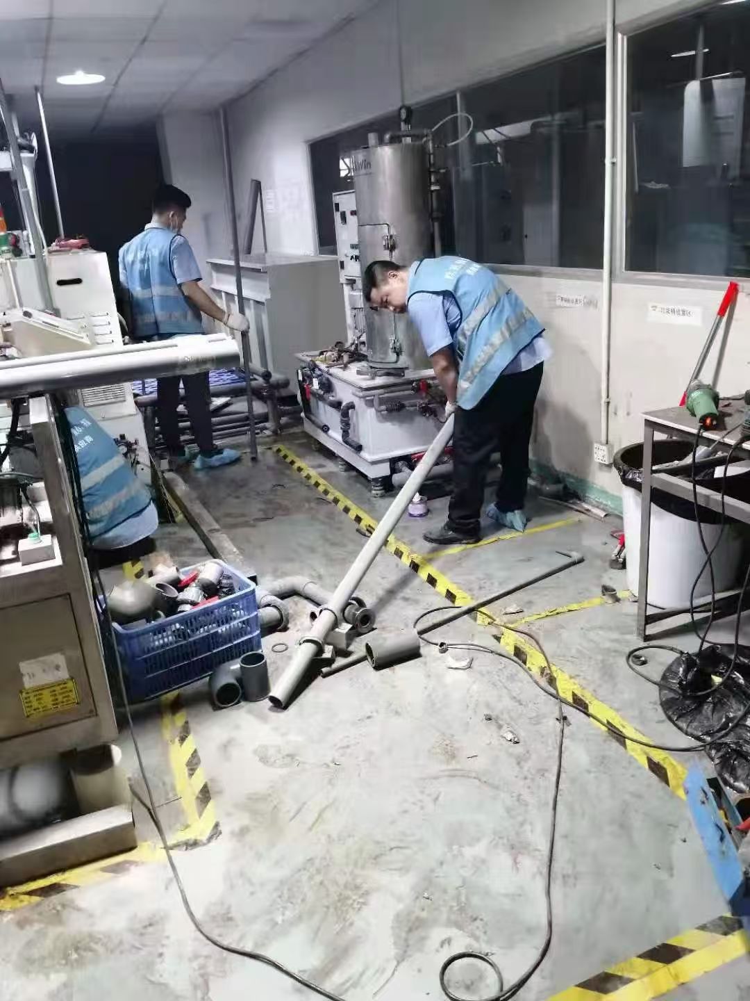 磨刷机装机工程 1