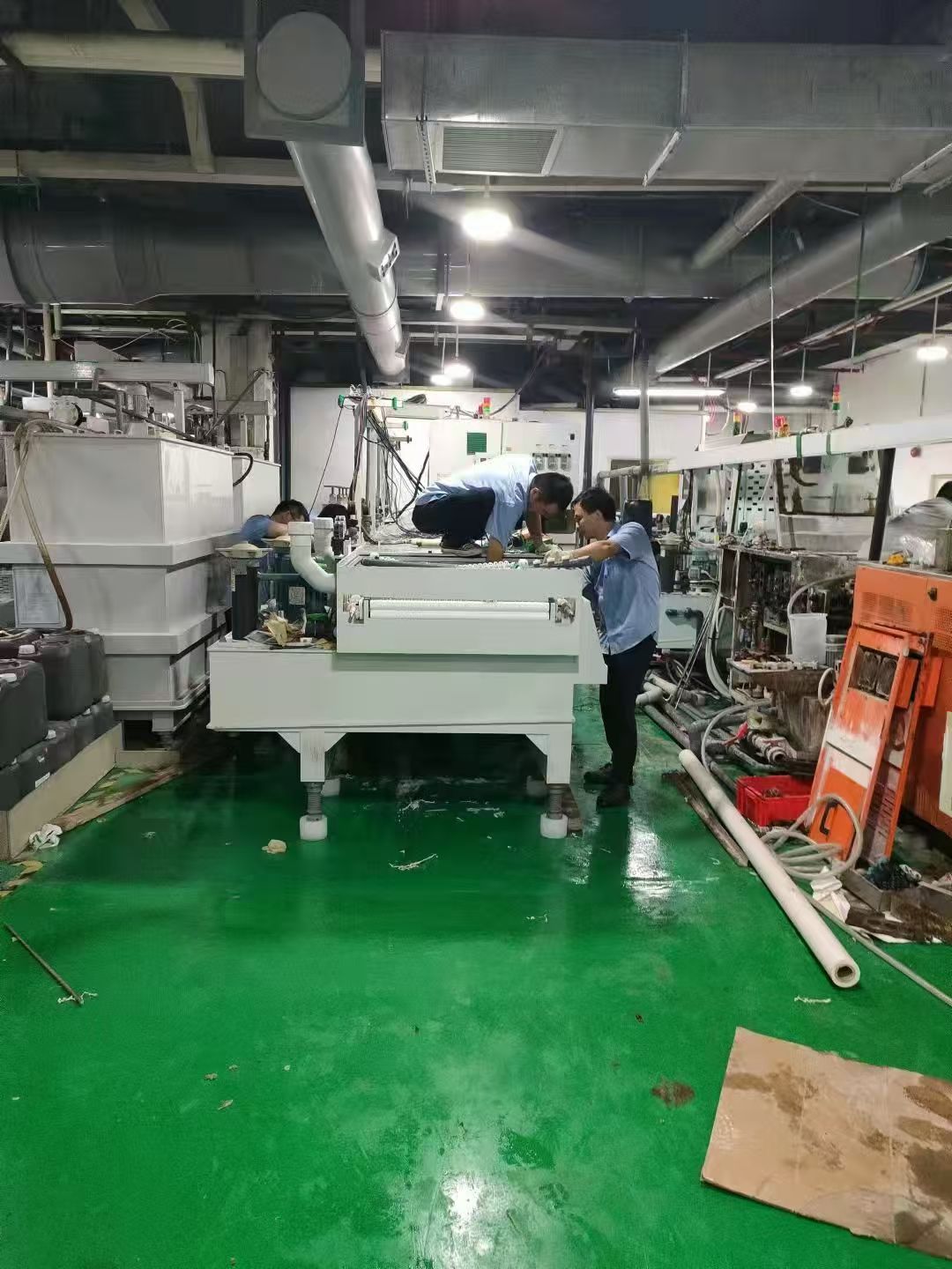 电镀线拆装工程 3